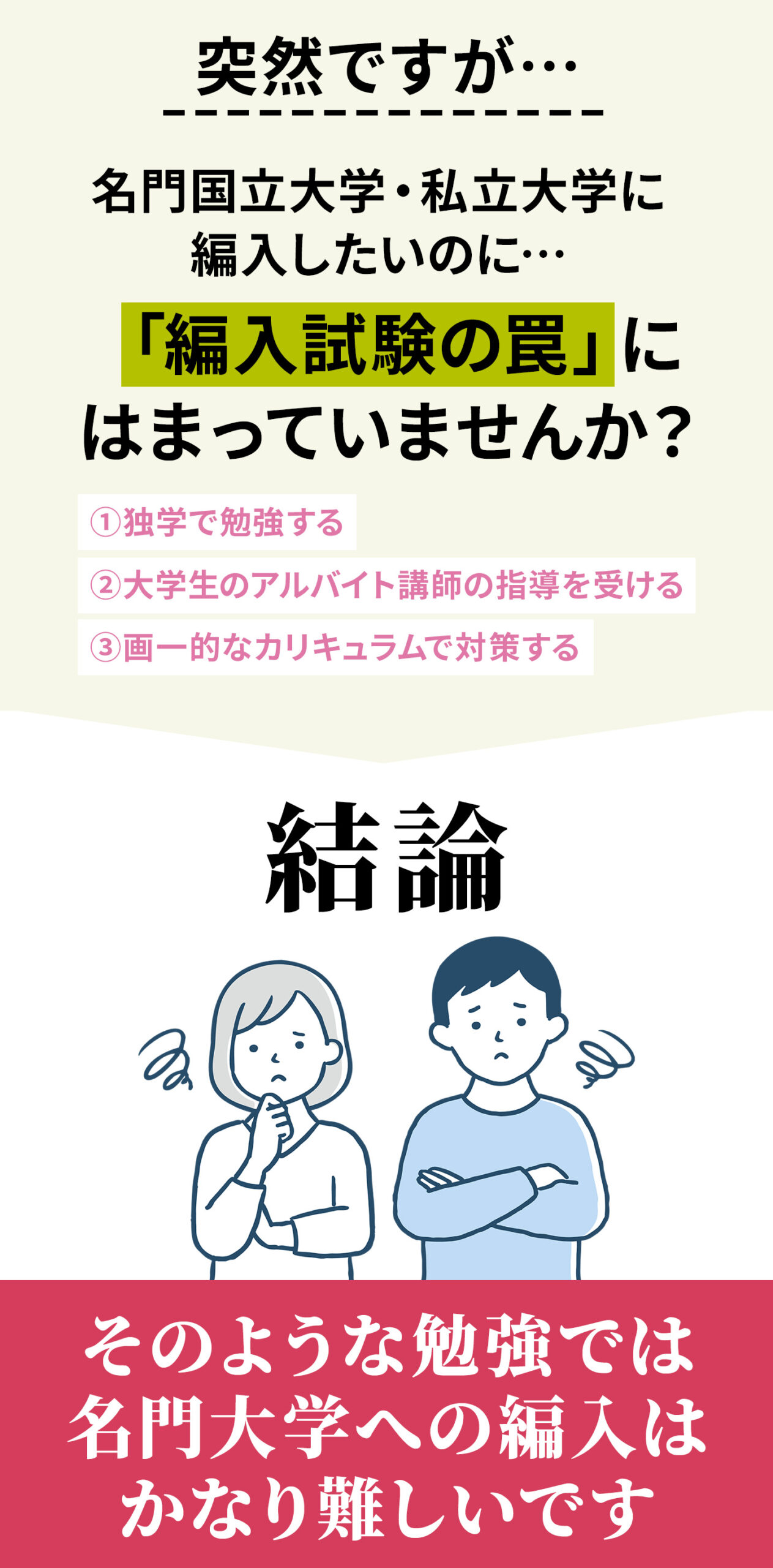 大学編入オンライン個別指導スプリングのメイン画像